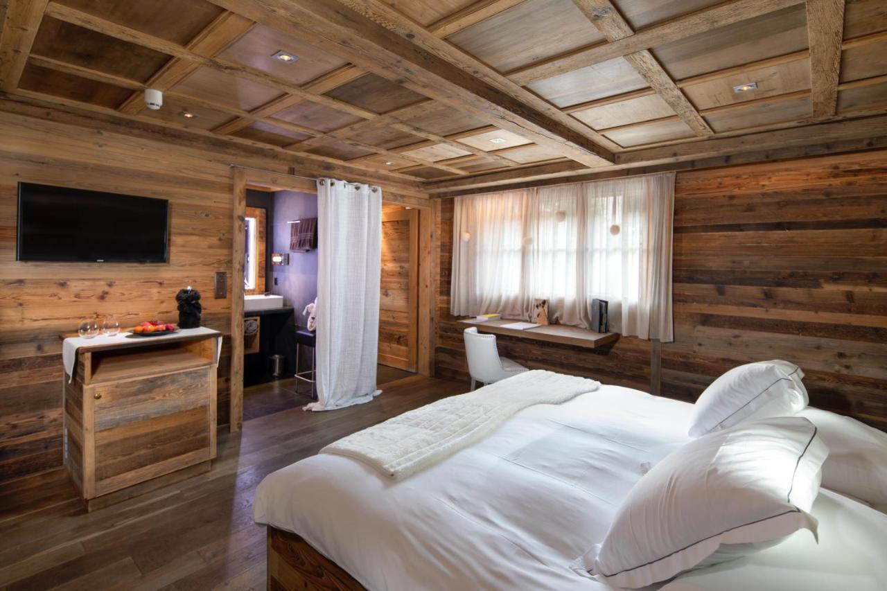 Hostellerie Du Pas De L'Ours "Relais Et Chateaux" Кран-Монтана Экстерьер фото