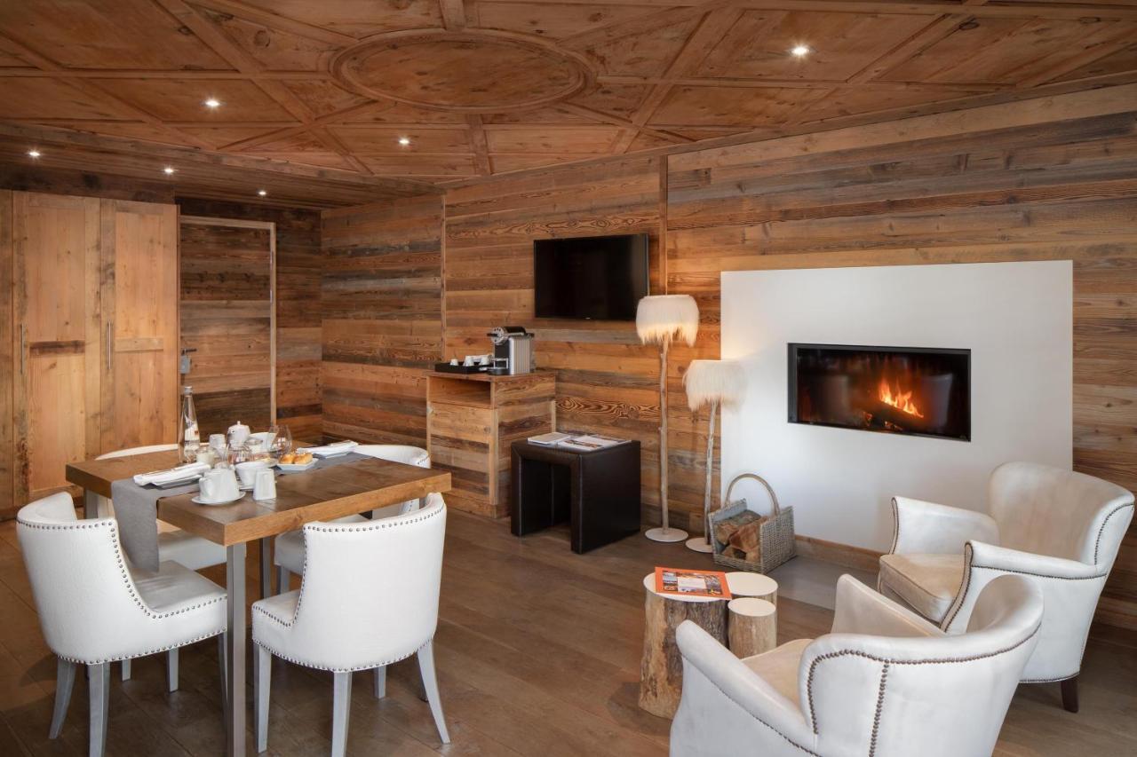 Hostellerie Du Pas De L'Ours "Relais Et Chateaux" Кран-Монтана Экстерьер фото