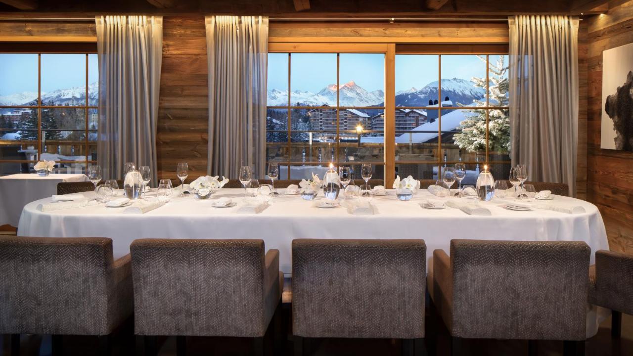 Hostellerie Du Pas De L'Ours "Relais Et Chateaux" Кран-Монтана Экстерьер фото