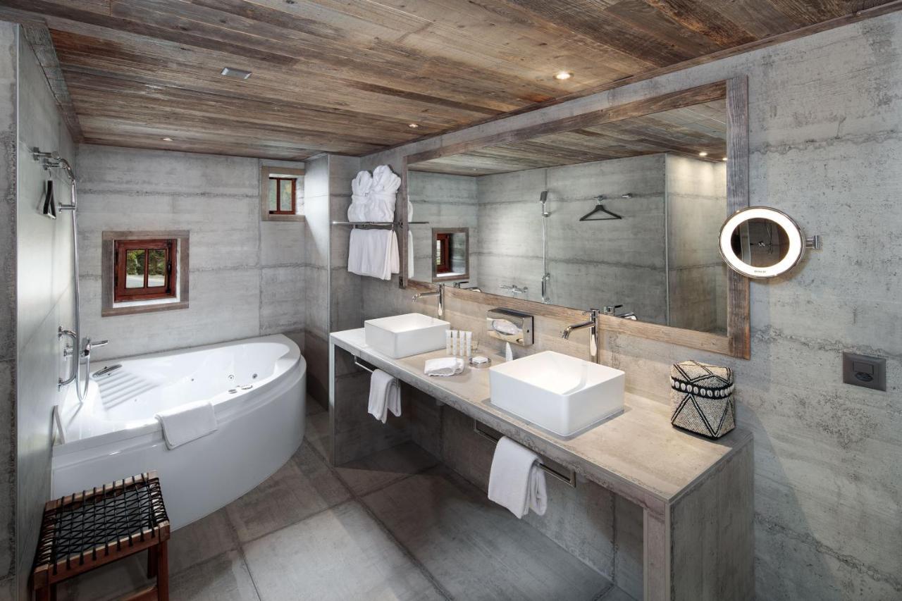 Hostellerie Du Pas De L'Ours "Relais Et Chateaux" Кран-Монтана Экстерьер фото