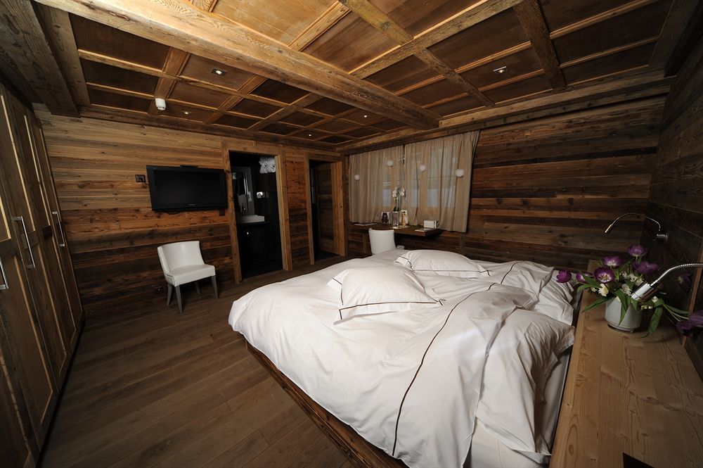 Hostellerie Du Pas De L'Ours "Relais Et Chateaux" Кран-Монтана Экстерьер фото