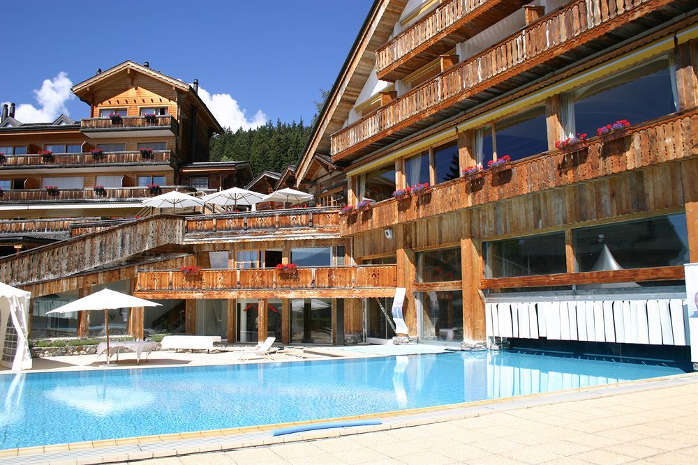 Hostellerie Du Pas De L'Ours "Relais Et Chateaux" Кран-Монтана Экстерьер фото