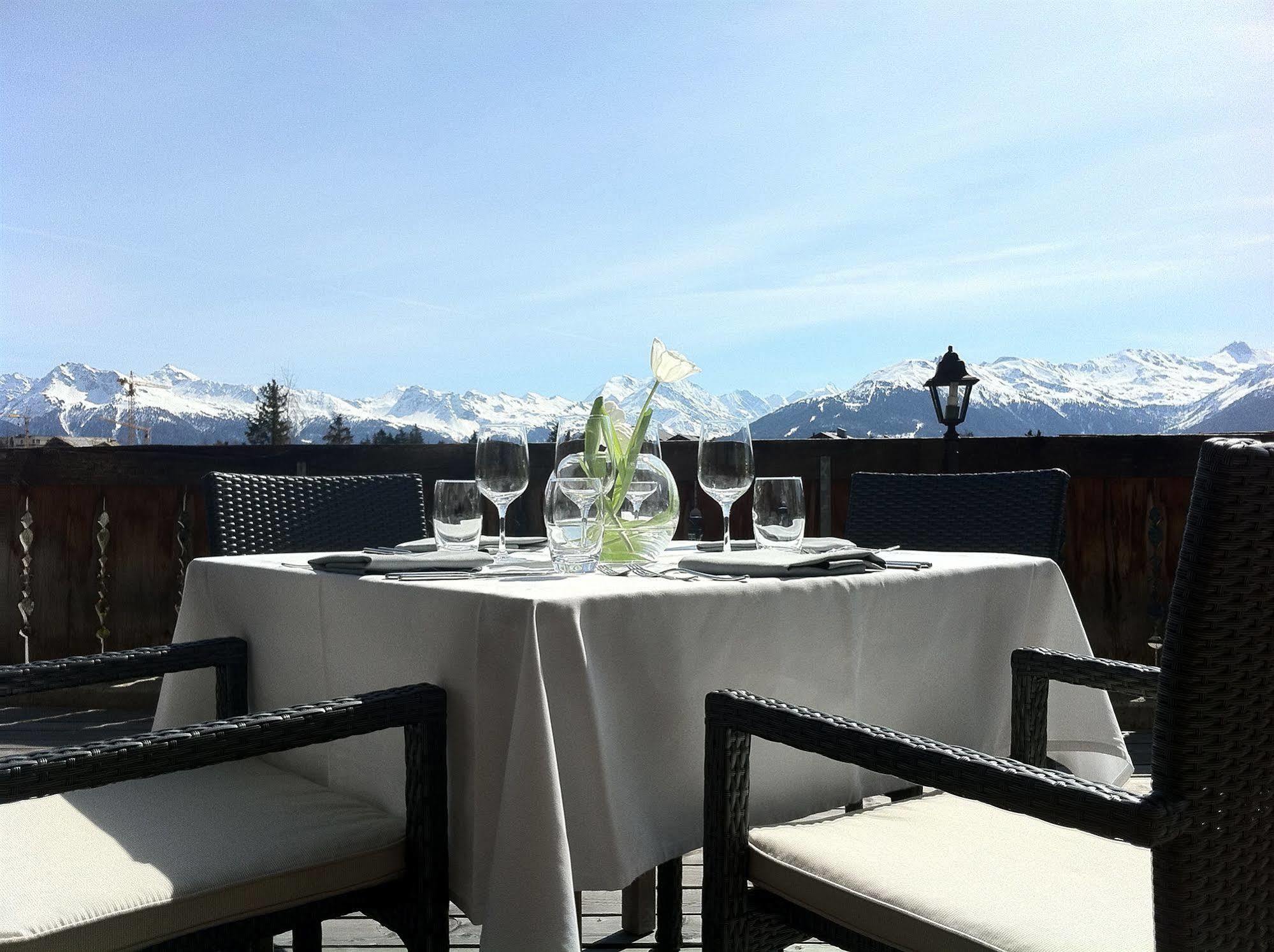 Hostellerie Du Pas De L'Ours "Relais Et Chateaux" Кран-Монтана Экстерьер фото