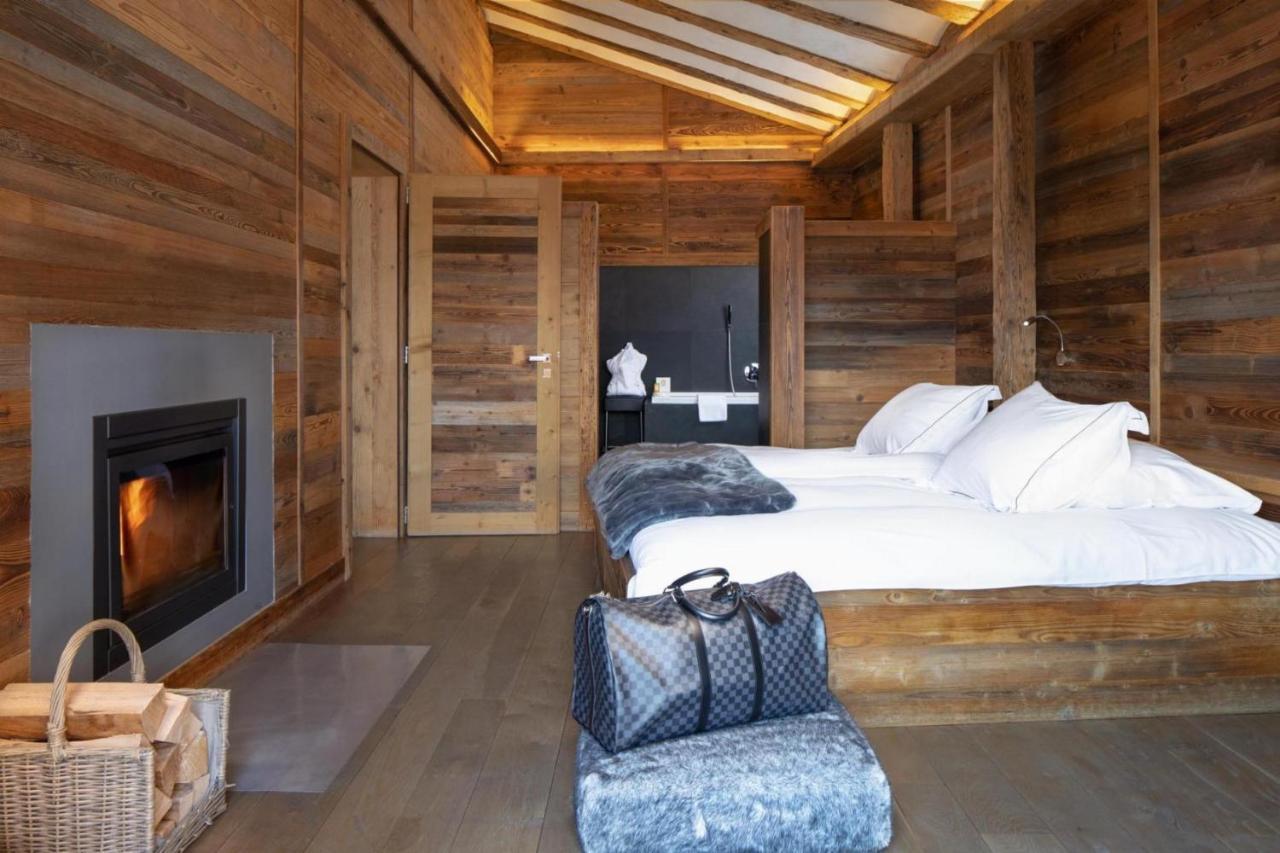 Hostellerie Du Pas De L'Ours "Relais Et Chateaux" Кран-Монтана Экстерьер фото