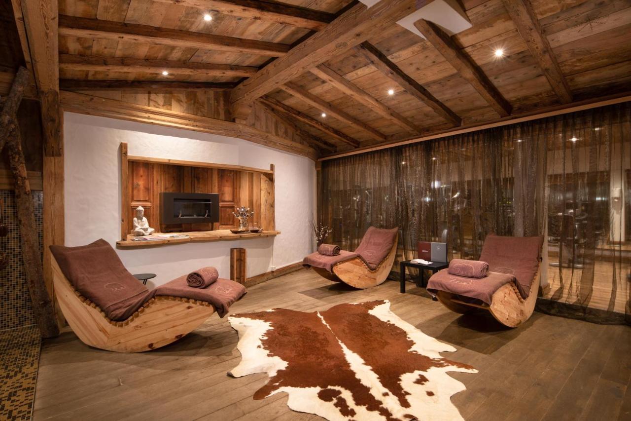 Hostellerie Du Pas De L'Ours "Relais Et Chateaux" Кран-Монтана Экстерьер фото